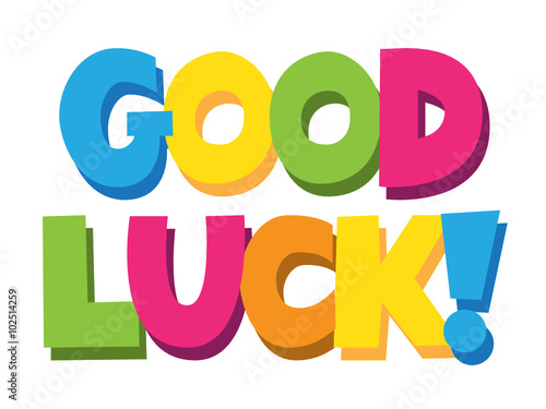 GOOD LUCK! Card