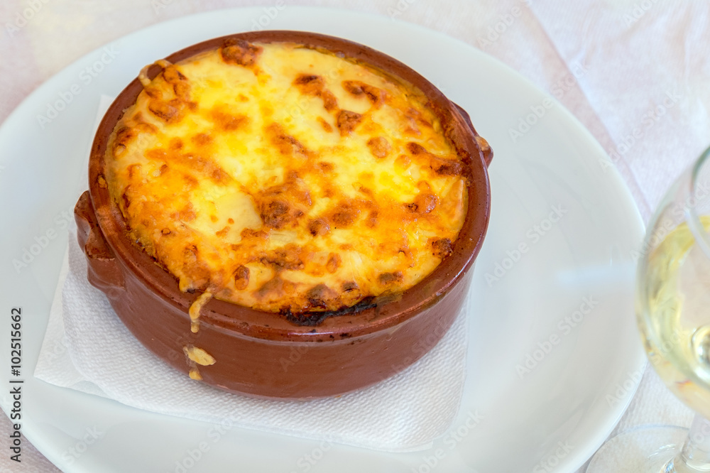 Greek moussaka Greek moussaka
