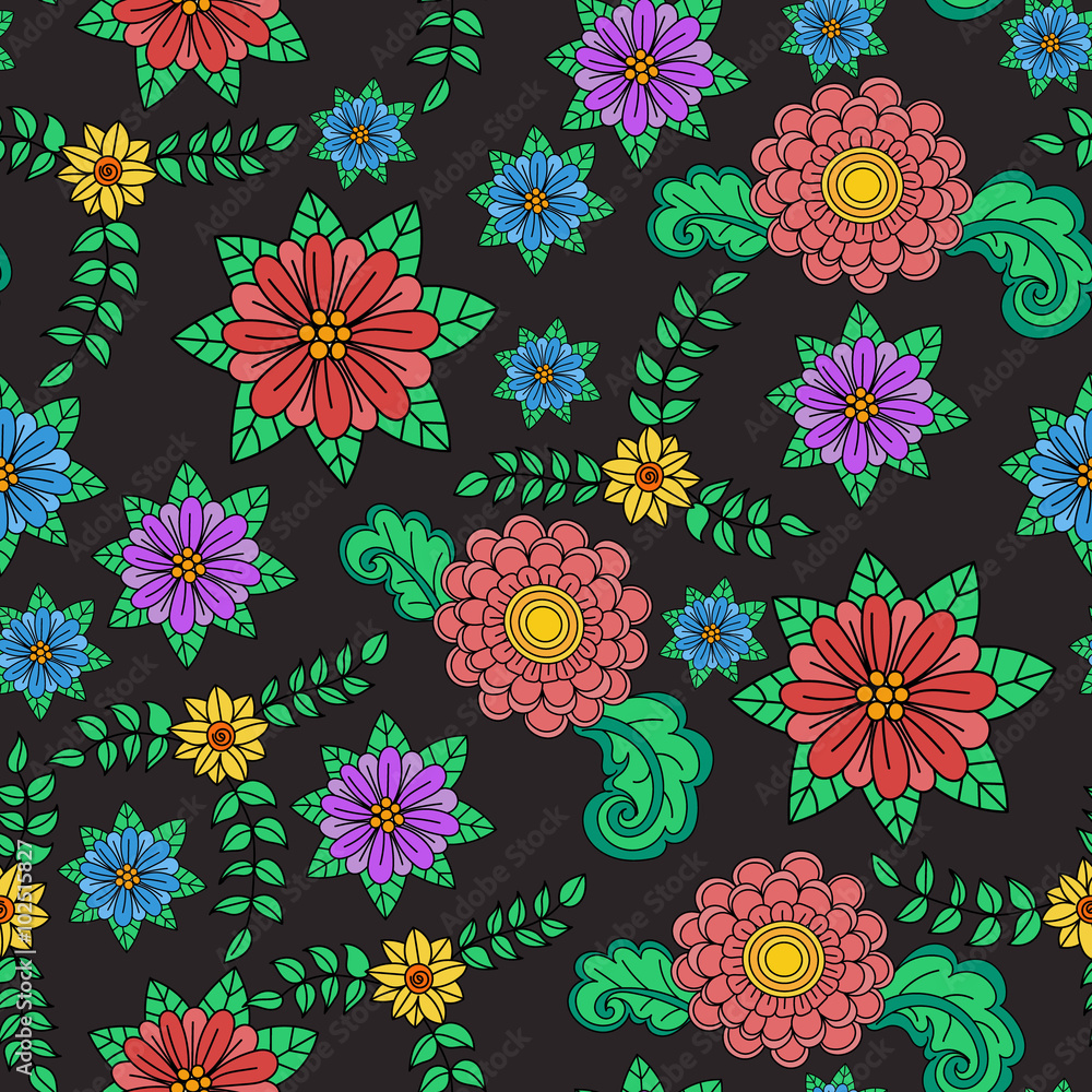 Floral seamless pattern Floral seamless pattern
