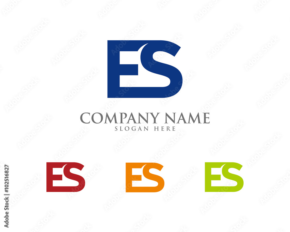 ES Letter Logo Icon 1 ES Letter Logo Icon 1