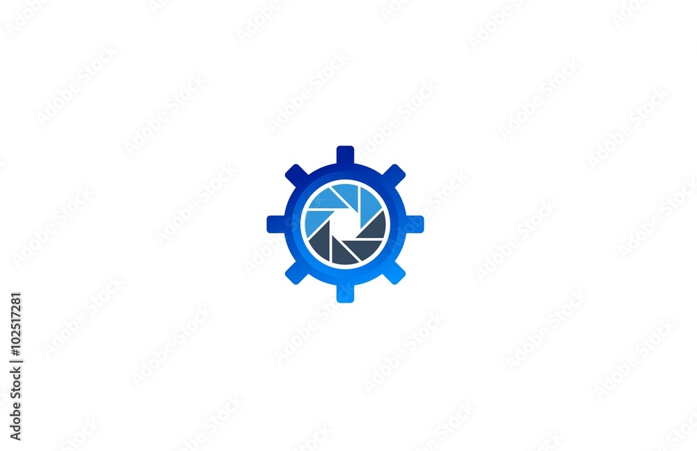 circle gear photography logo circle gear photography logo