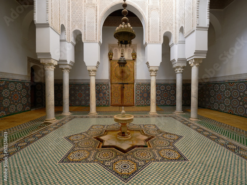 Moulay Ismail Mausoleum at Meknes, Morocco