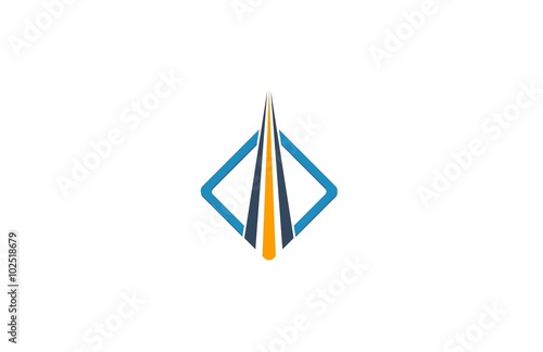 Free Download square financial logo - GFXLoad