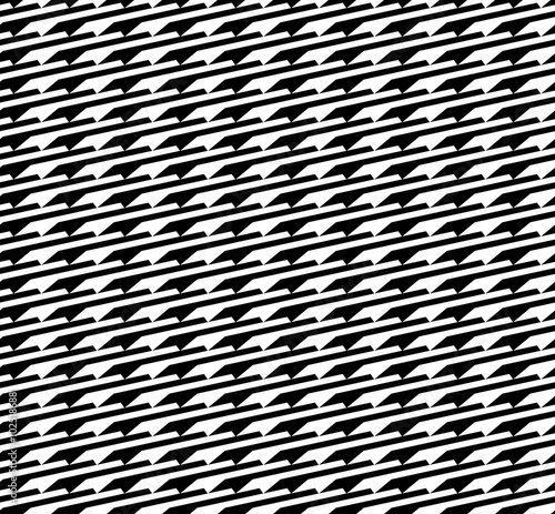 Repeatable abstract pattern with geometric angular shapes