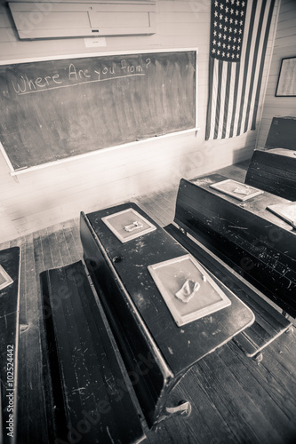 retro classroom