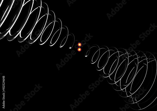 illustration of Gravitational Waves photo