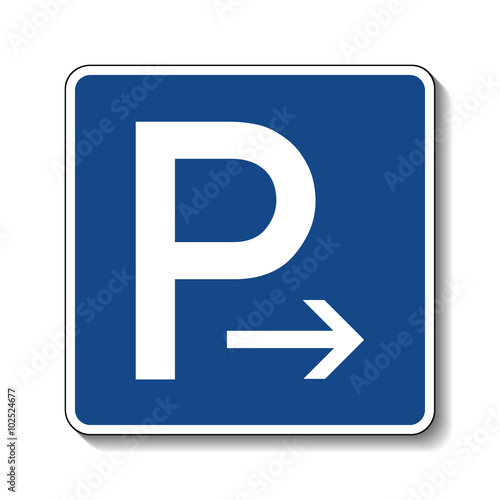 Parkplatz (Ende) | Schild | Zeichen