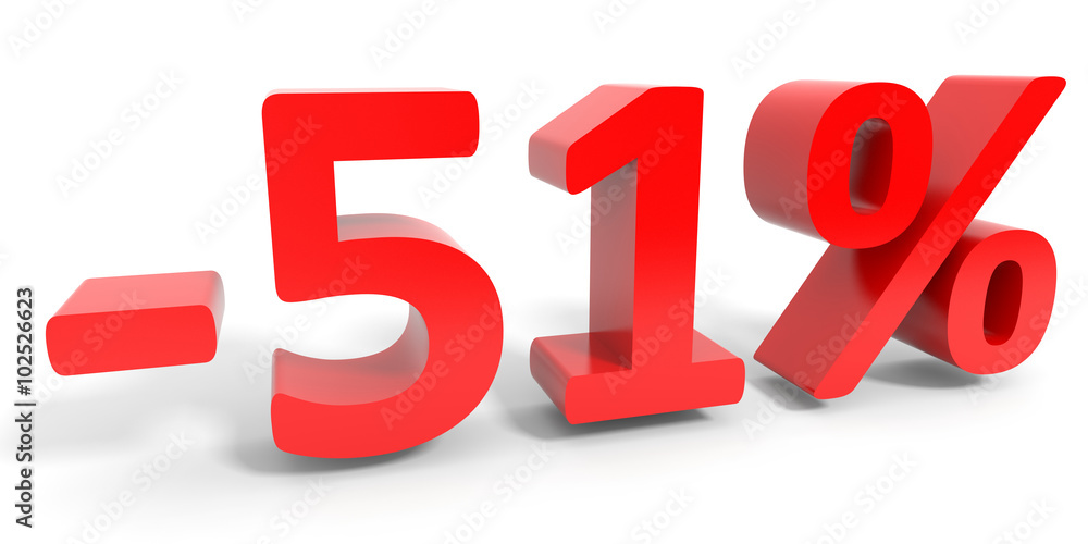 Discount 51 percent off sale. Discount 51 percent off sale.