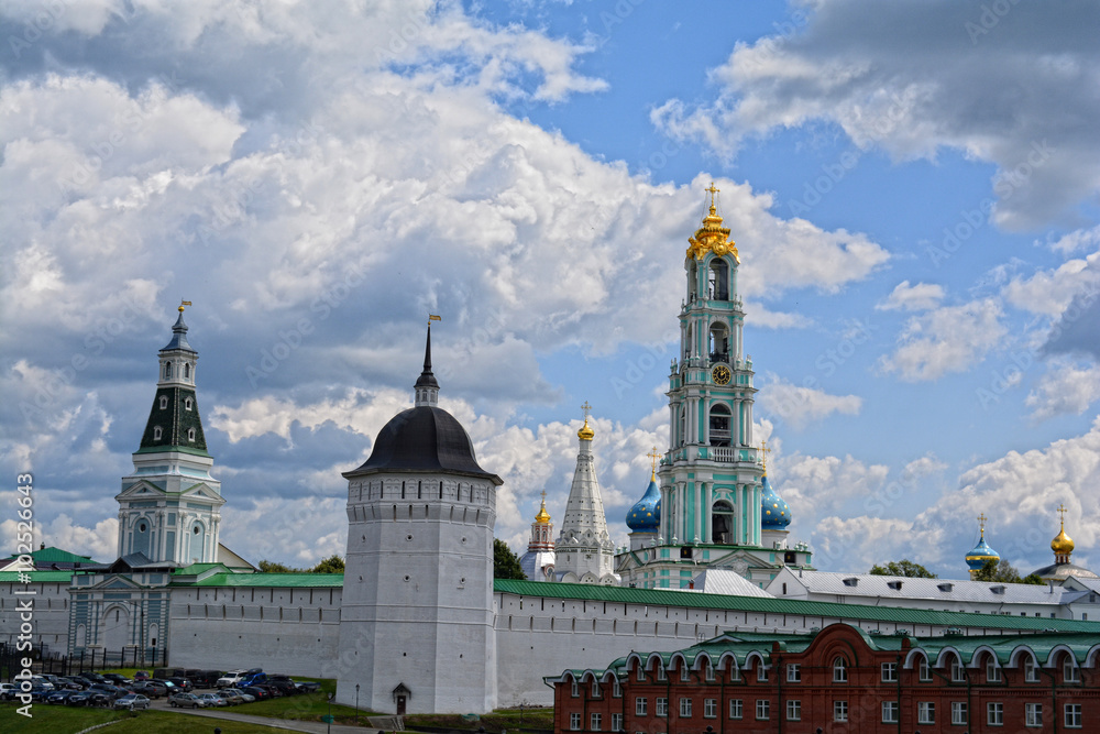 Naklejka premium Троице-Сергиева лавра. Сергиев Посад.