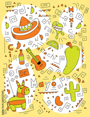 Cinco de Mayo Doodle