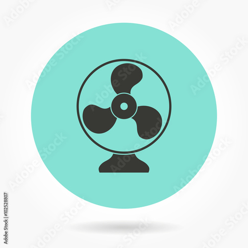 Fan - vector icon.