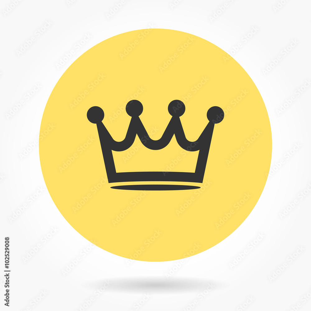 Crown - vector icon. Crown - vector icon.