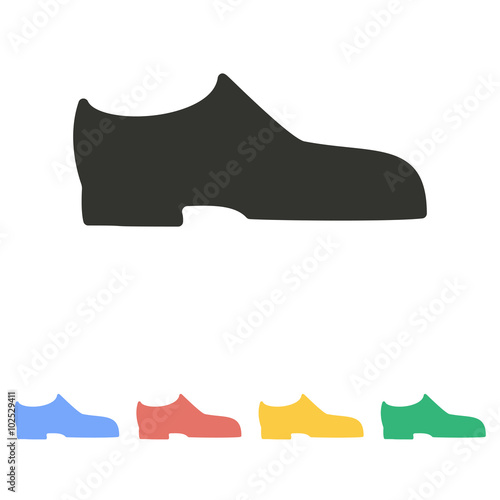 Shoe - vector icon.