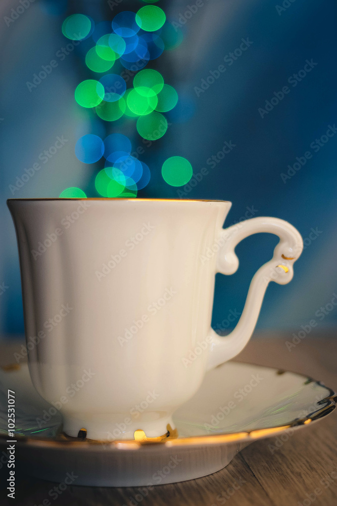 Tea and bokeh Tea and bokeh