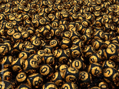 elegant lottery balls