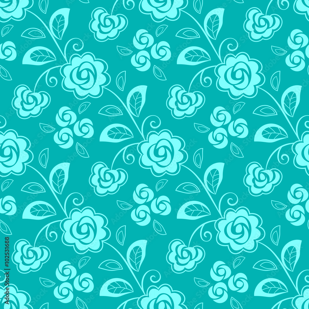 Floral seamless pattern Floral seamless pattern
