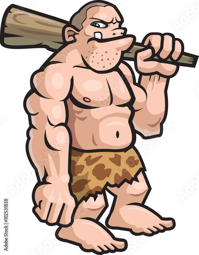 Cartoon Caveman