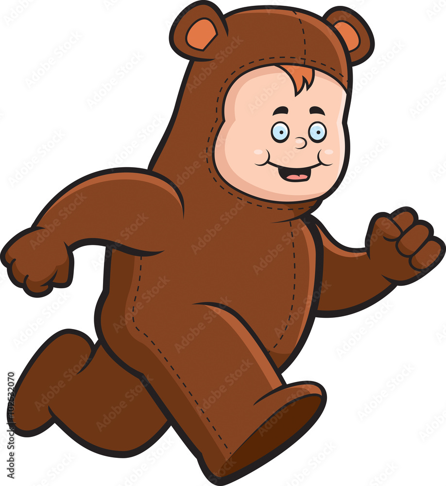 Obraz premium Bear Costume