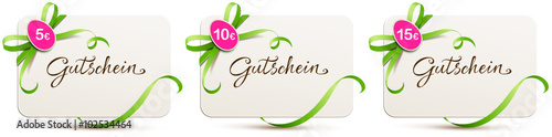 Gutscheinkarten Set  - Ostern