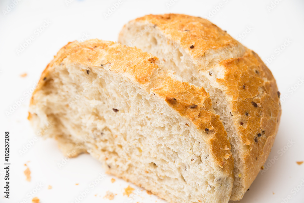 Fette di pane ai cereali