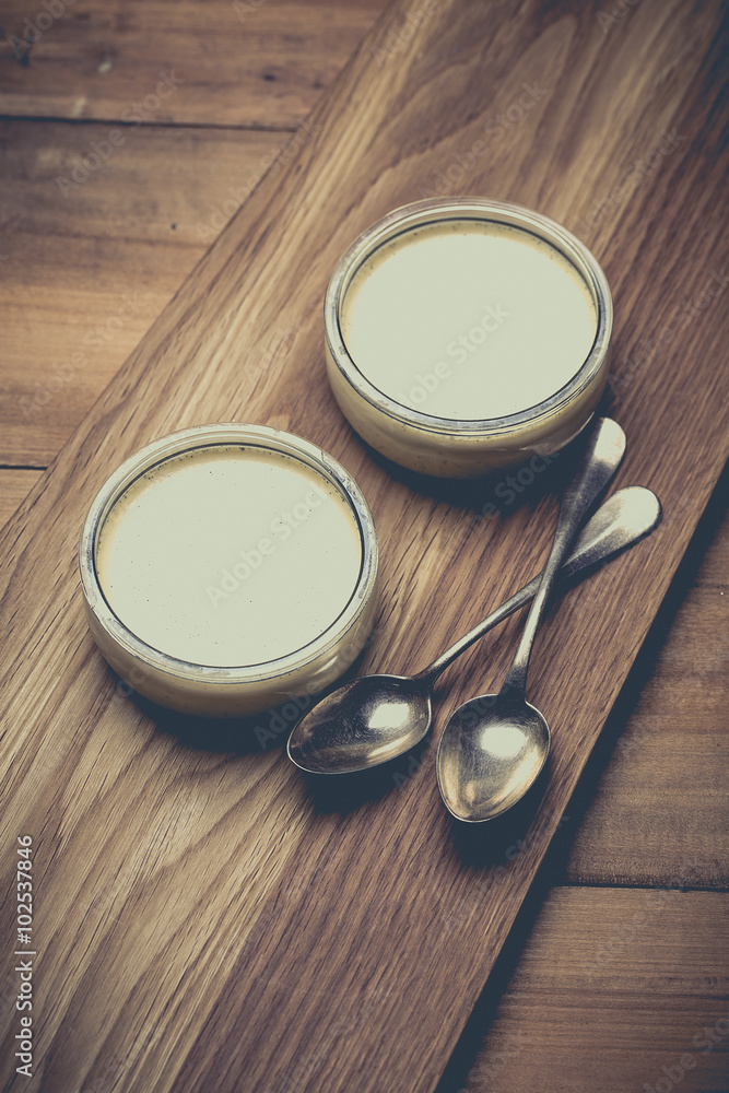 Vanilla bean Creme brulee Vanilla bean Creme brulee