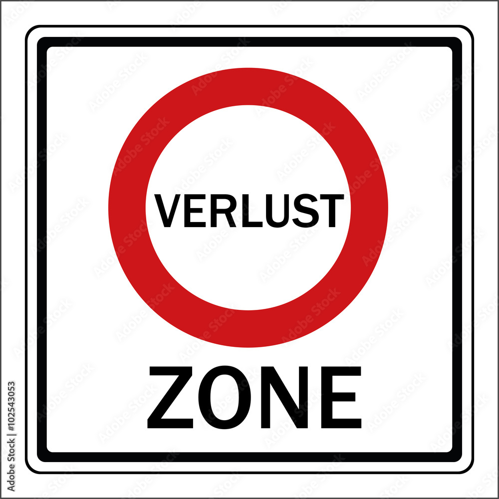 Schild Verlust Zone Schild Verlust Zone