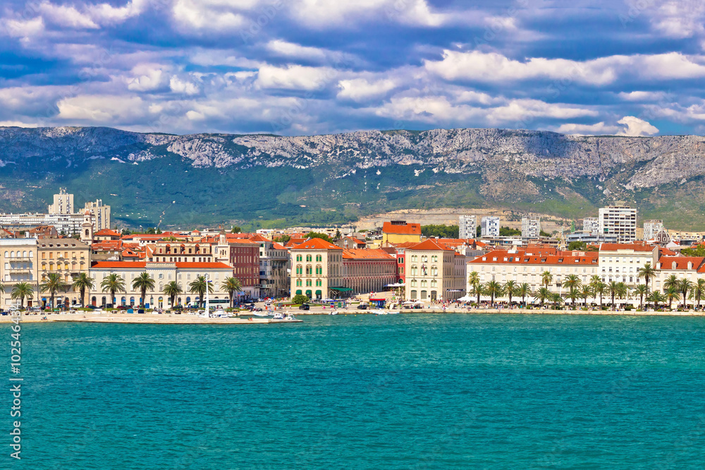 Split Prokrative square view from sea