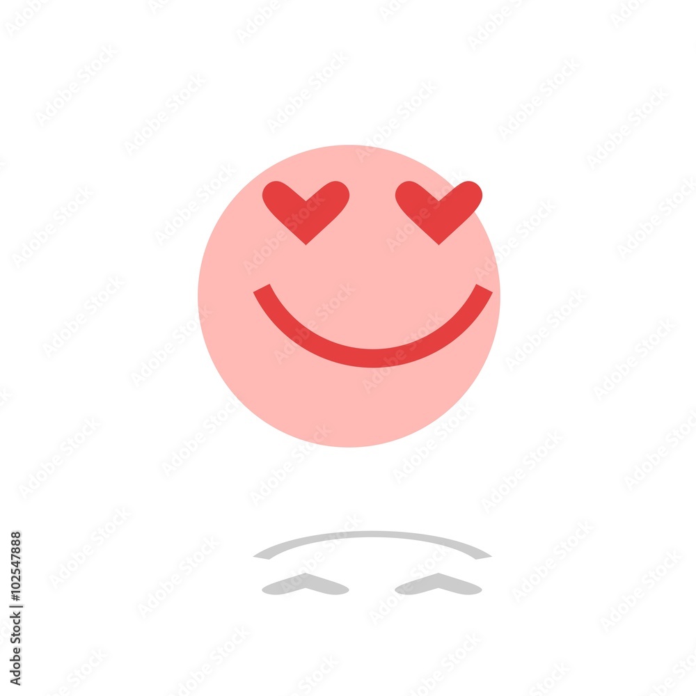 Hearts. Icons. Vector. Person / smiles / angry. Vector illustration. Hearts. Icons. Vector. Person / smiles / angry. Vector illustration.
