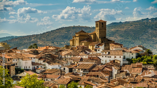 Pueblo de Hervas en Caceres, España. photo