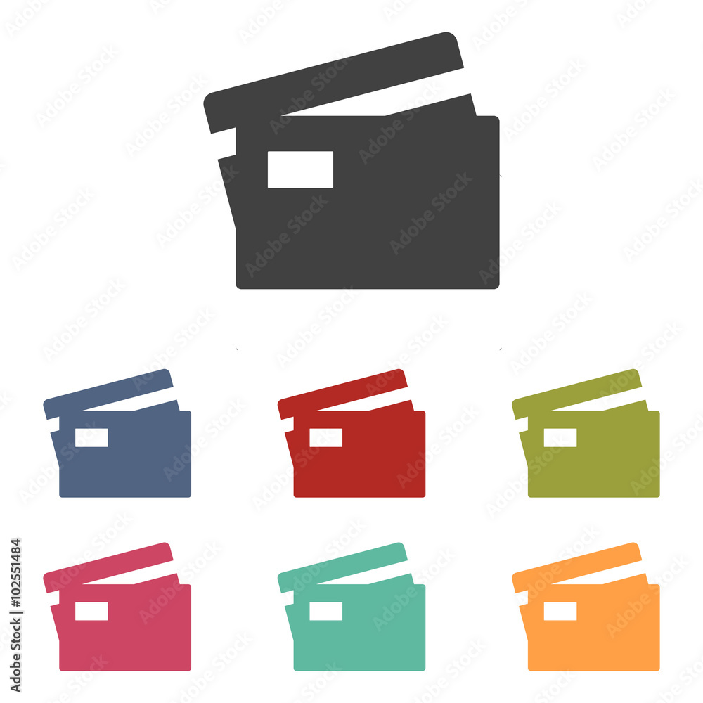 Credit Card Icons set Credit Card Icons set