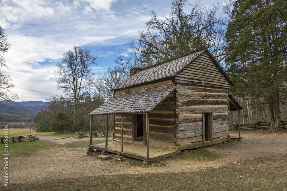 Historic Smoky Mountains Cabin - Cades Cove, Tennessee Historic Smoky Mountains Cabin - Cades Cove, Tennessee