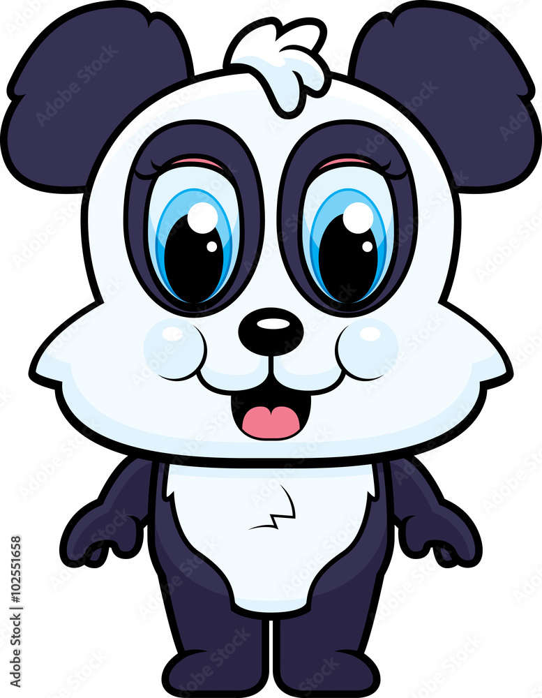 Obraz premium Baby Panda