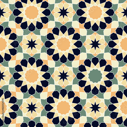Vector traditional arabic pattern.