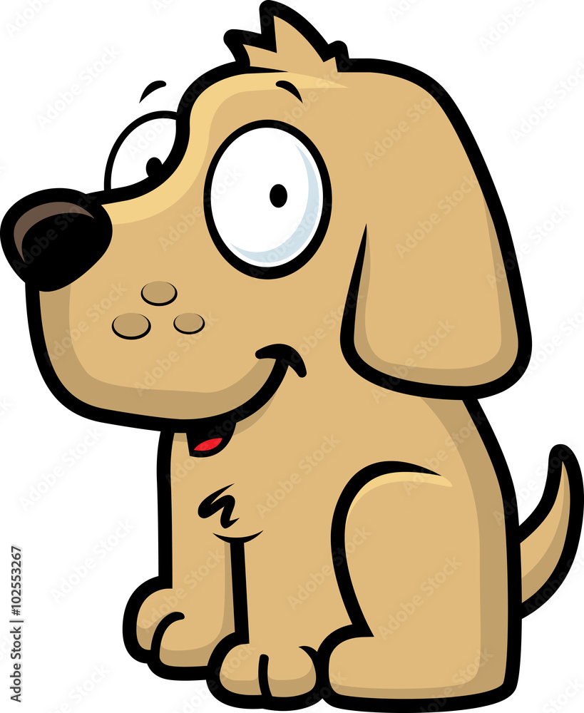 Fototapeta premium Puppy Smiling