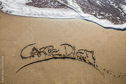 Carpe diem on the beach
