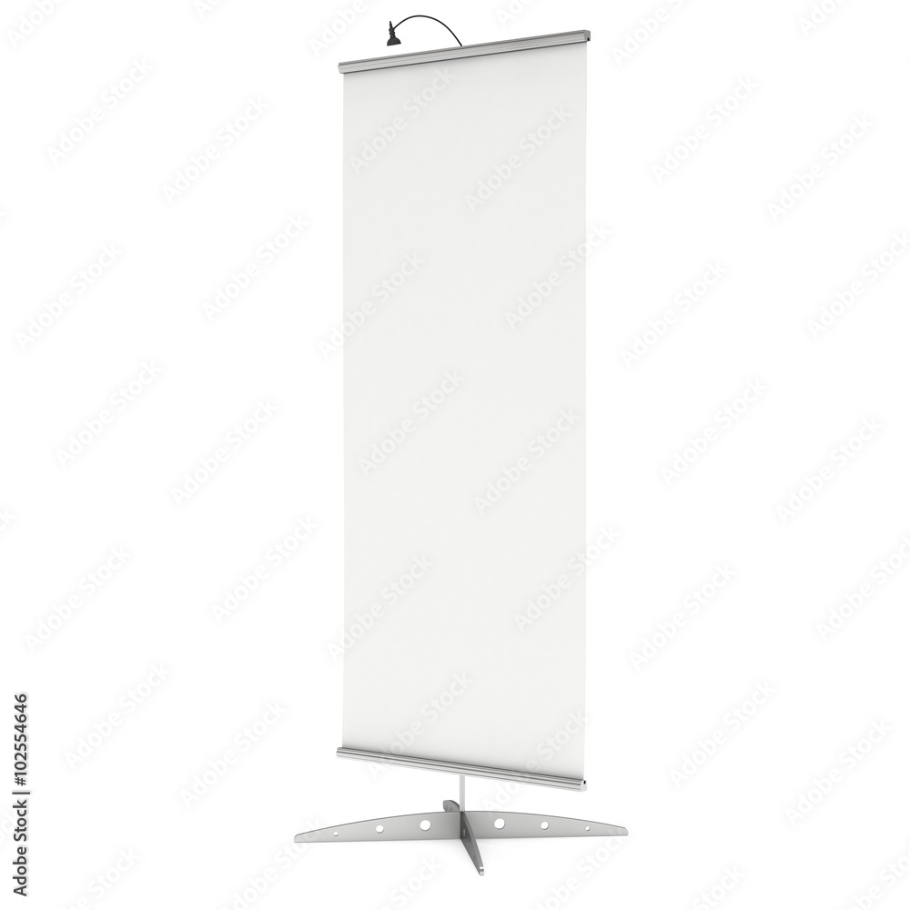Blank Roll Up Expo Banner Stand. Blank Roll Up Expo Banner Stand.