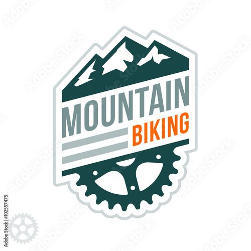 Mountain biking badge