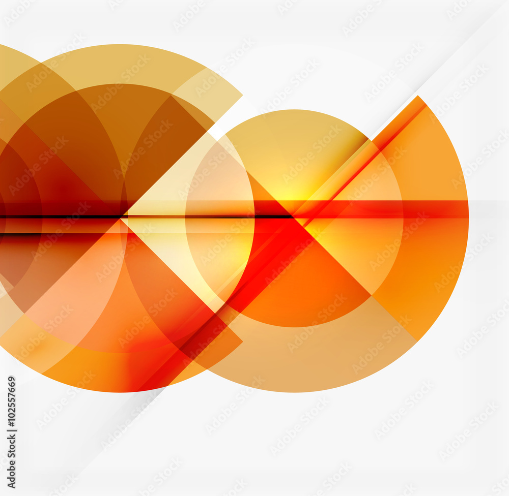 Geometric design abstract background - circles Geometric design abstract background - circles
