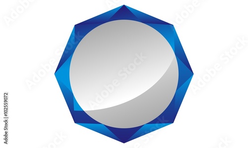 Diamond Logo Template Blank