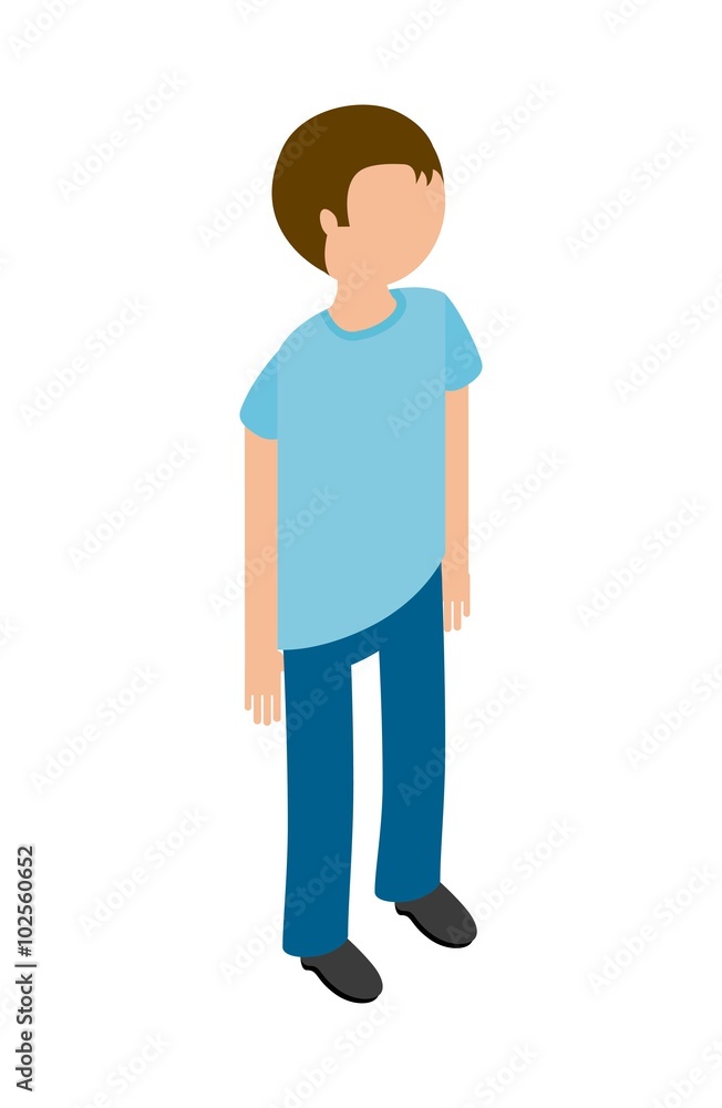 isometric people design 