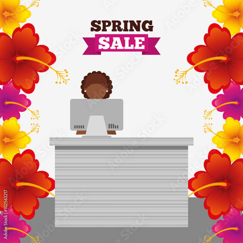 spring sale design 