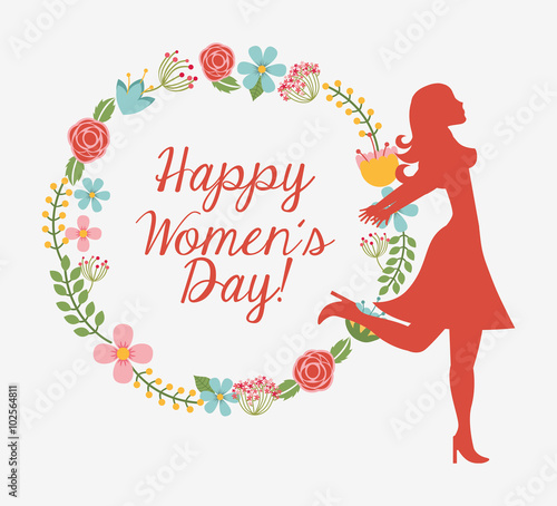 happy womens day design 