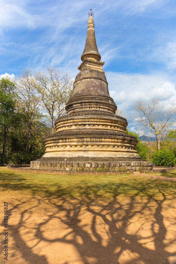 Ancient Pagoda at Wat Umong