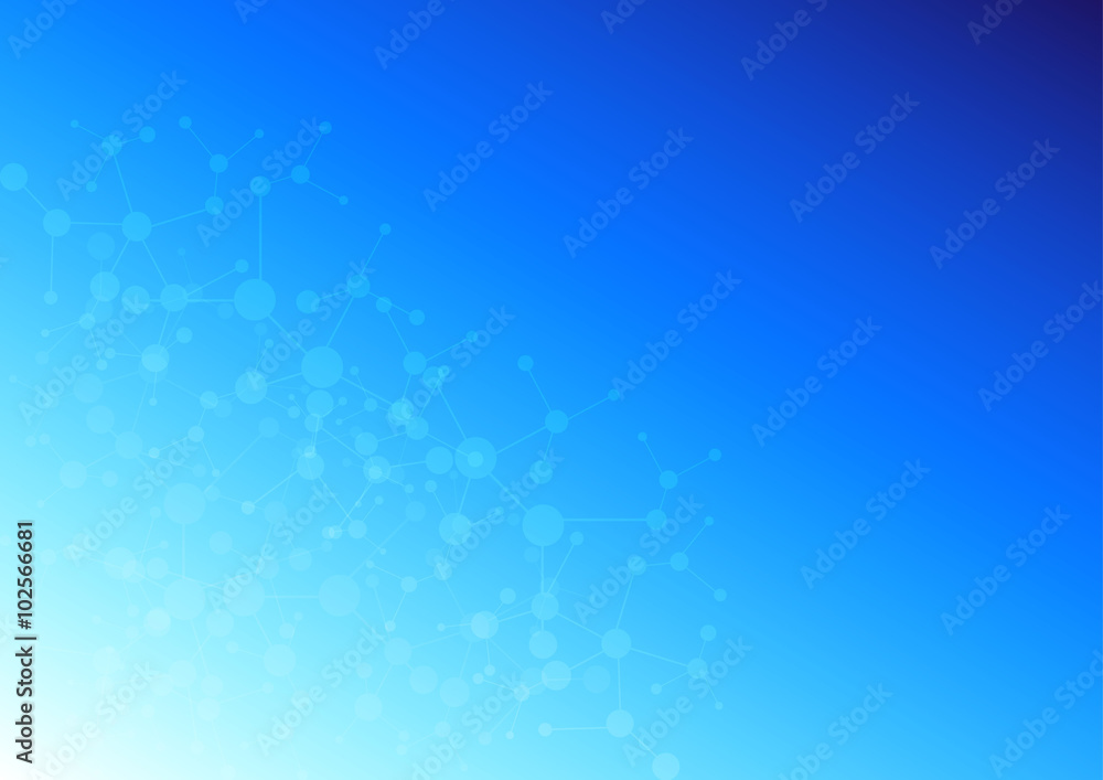 Obraz premium abstract Technology with connection background. illustration vec