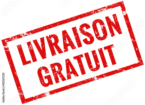 livraison gratuite timbre rouge