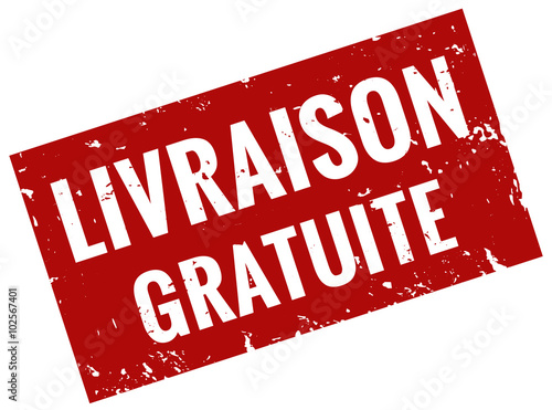 livraison gratuite timbre rouge