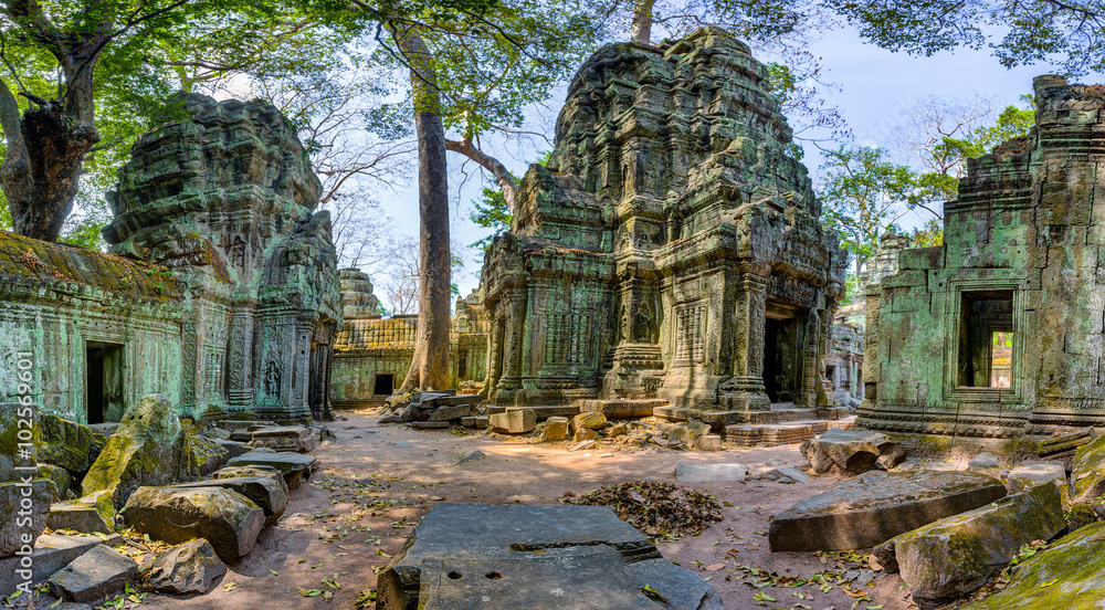 Angkor Wat Cambodia. Ta Prohm Khmer ancient Buddhist temple. Angkor Wat Cambodia. Ta Prohm Khmer ancient Buddhist temple.