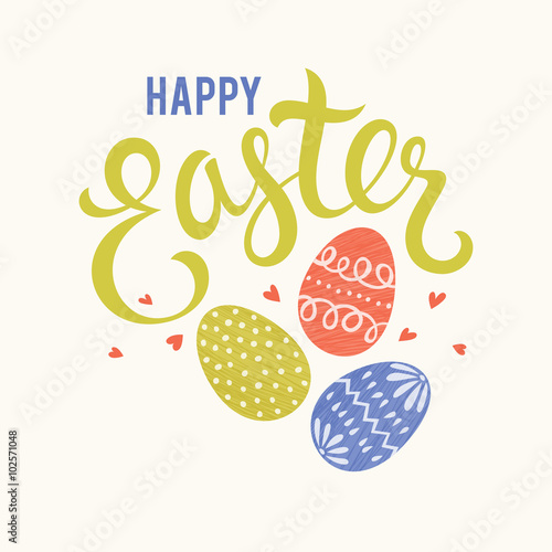 Easter Eggs Card