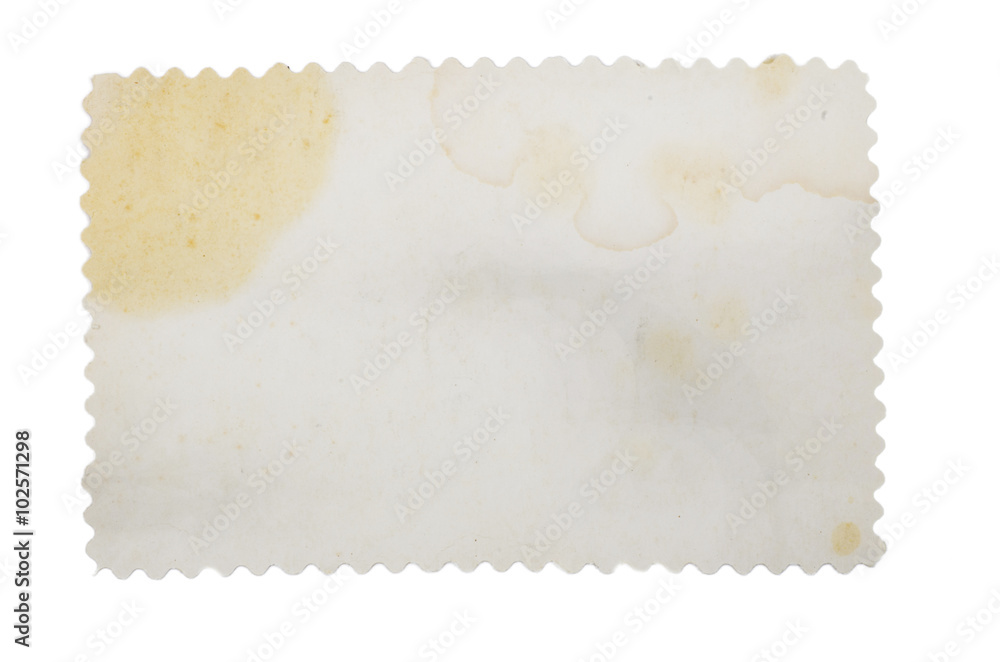 Old paper isolated on white background Old paper isolated on white background