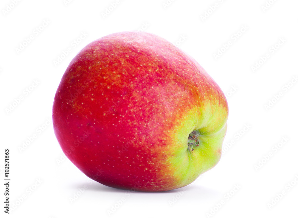 Fresh red apple isolated on white Fresh red apple isolated on white